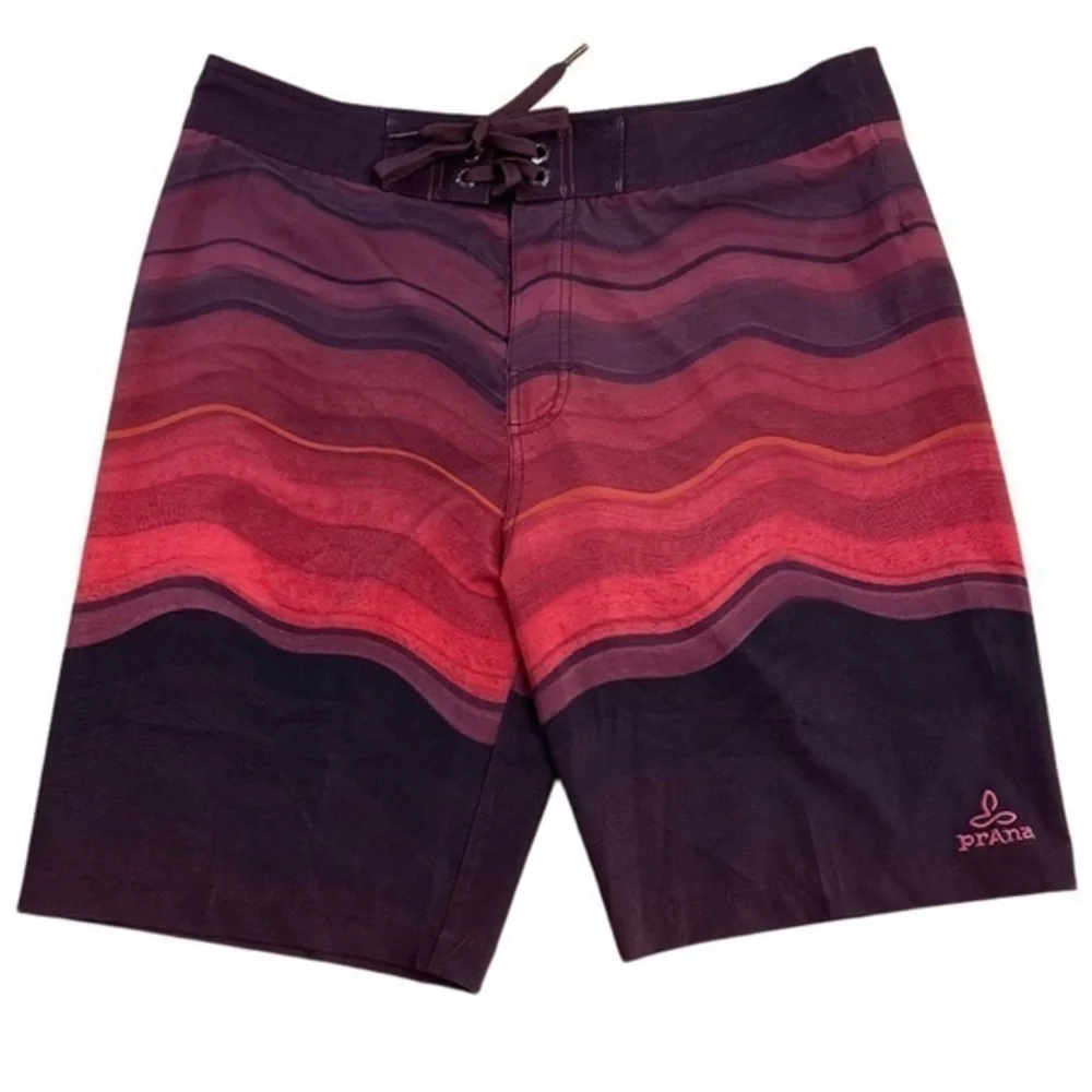 PrAna Set Of 2 Sediment Shorts Swimming Trunks‎ Sz 34